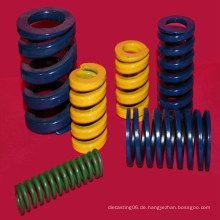 Kundenspezifische Farbe Painted Compression Spring